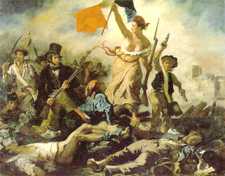 Liberty leading the People