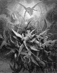 Gustave Dore's fallen Satan