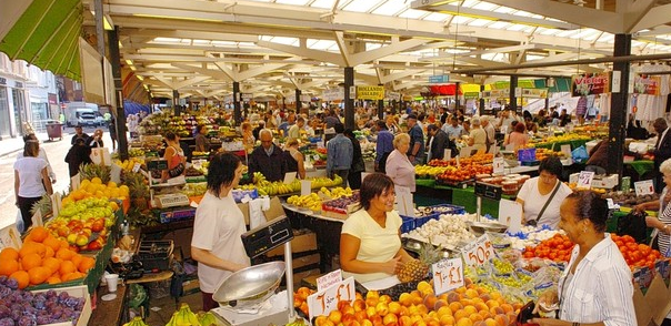 Leicester market