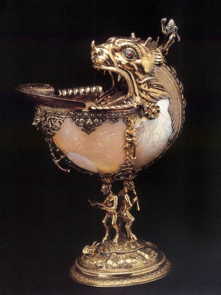 nautilus-shell goblet