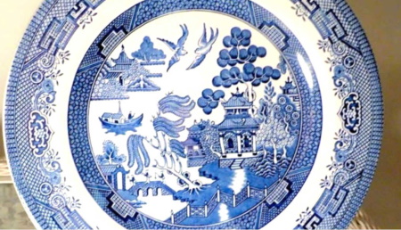 willow
              pattern plate