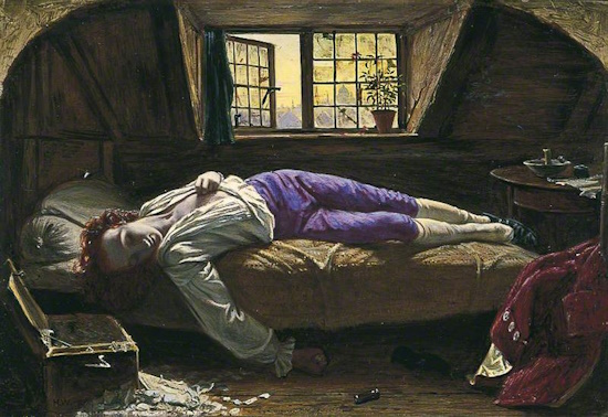 Henry Wallis
death of chatterton