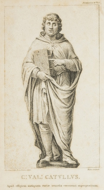 Blake's engraving of catullus