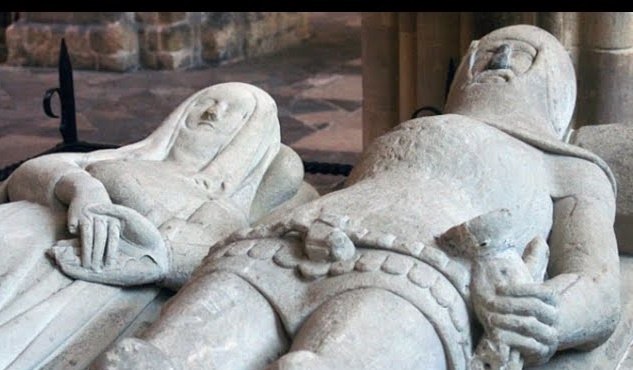 the tomb of Richard FitzAlan and
his second wife, Eleanor of Lancaster.