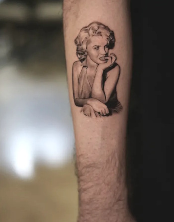 marilyn tattoo
