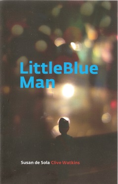 little blue man