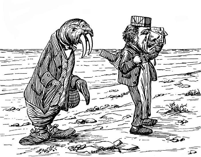 walrus and carpenter